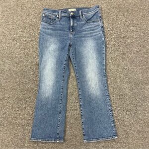 Madewell Mid-Rise Kick‎ Out Jeans Blue Wash Size 31 Flare
